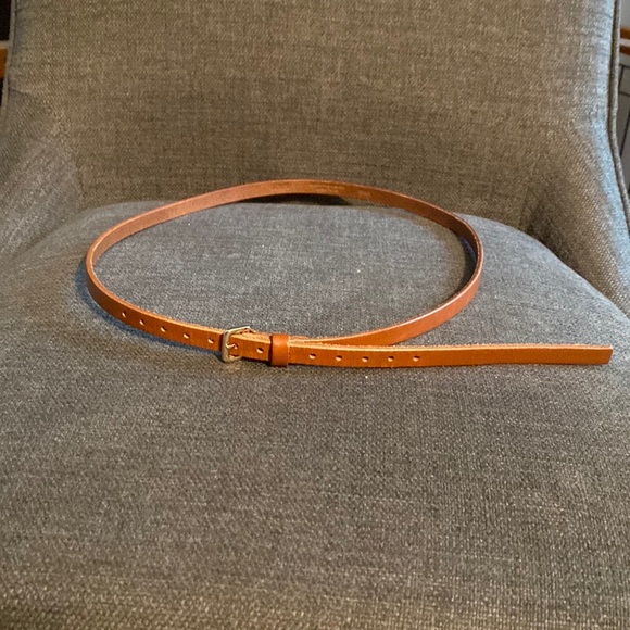 J. Crew .5” Leather Belt, Small
